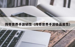传奇世界手游韧性（传奇世界手游极品属性）